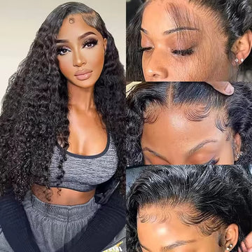 100% Brazilian Remy Body Wave Lace Front Wig – 13x4/13x6, Pre-Plucked, 180% Density