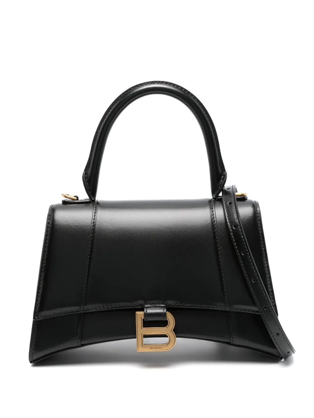Balenciaga Hourglass XS Croc-Effect Leather Tote